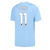 Manchester City Jeremy Doku #11 Hemmatröja 2023-24 Korta ärmar